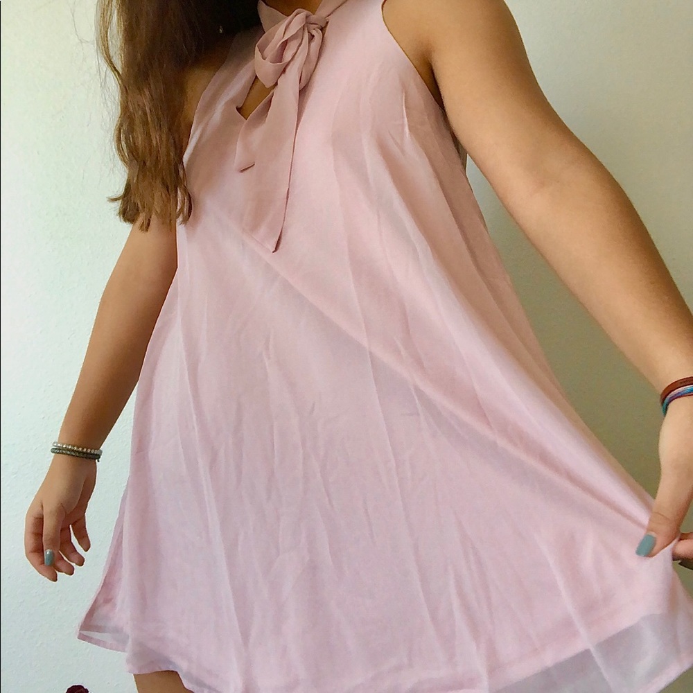 Forever 21 blush dress